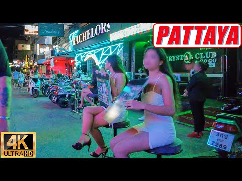 [4K] Pattaya Nightlife , Soi Buakhao Bars, LK Metro, Tree Town | June 2022