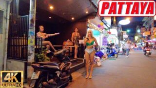 [4K] Pattaya Walk, Soi Buakhao & Soi 6 , LK Metro, Soi Chaiyapoon, Soi 7 — 25 February 2022