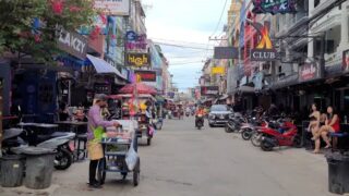 8K Beautiful Girls Ladyboys Nightlife GoGo Bar soi Pothole/Chaiyapoon Pattaya Thailand