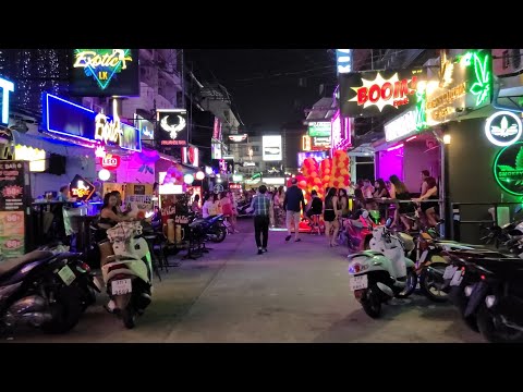 8K Beautiful Girls Nightlife Pattaya Thailand LK metro GoGo Clubs