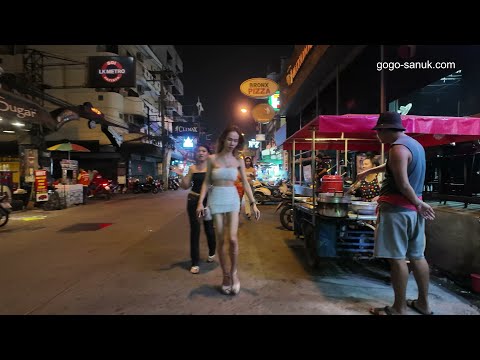 Midnight Stroll in Pattaya: Exploring Soi Excite, Soi Buakhao, Soi LK Metro, and Soi Diana
