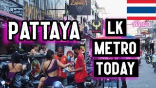 PATTAYA THAILAND | LK METRO TOOK OVER WALKING STREET + BEST PIZZA [4K]