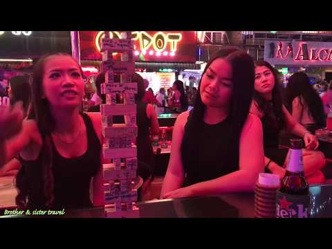 WALKING STREET Pattaya 2017   go go bar and the best bars in soi 6